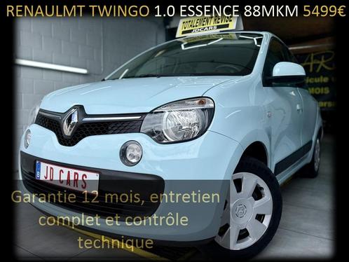 RENAULT TWINGO 1.0 ESSENCE ‼️GARANTIE 1 AN CTOK‼️, Auto's, Renault, Bedrijf, Te koop, Twingo, ABS, Airbags, Alarm, Bluetooth, Boordcomputer