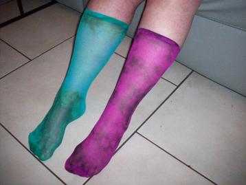 fantasie kleuren knie panty's beschikbaar voor biedingen