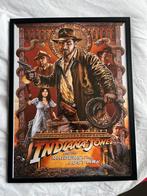 Indiana Jones poster (met kader), Ophalen of Verzenden, Zo goed als nieuw