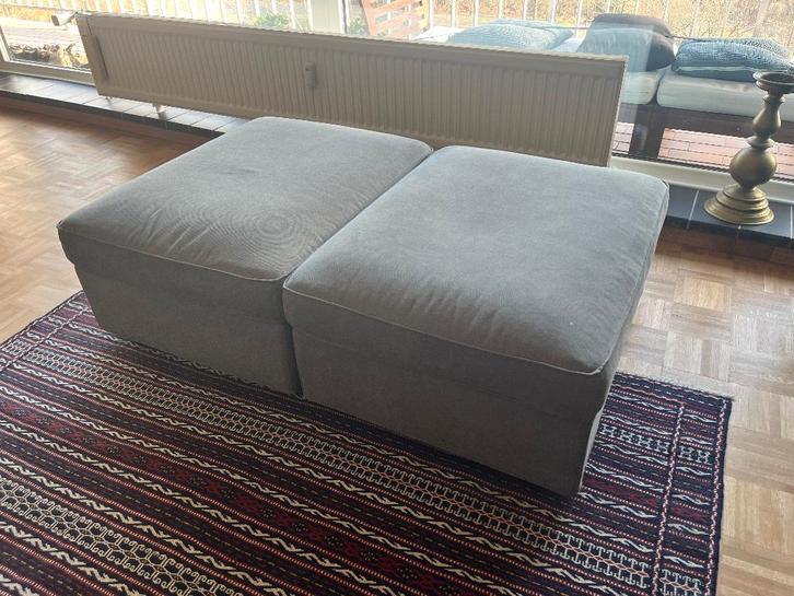 Pouf/repose-pieds Ikea Kivik, Maison & Meubles, Canapés | Repose-pieds & Poufs, Utilisé, 50 à 75 cm, 75 à 100 cm, Rectangulaire