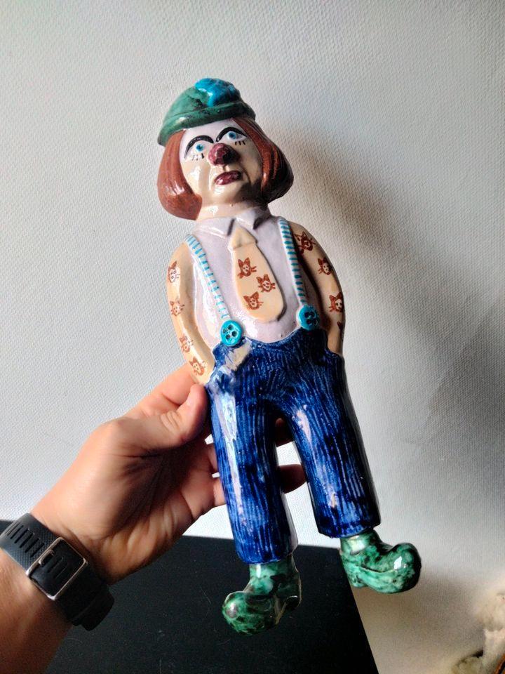 vintage studio keramiek wall art punk tattoo clown, Antiquités & Art, Art | Autres Art, Enlèvement ou Envoi