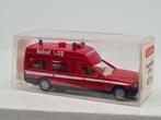 ambulance brandweer Mercedes Benz Binz - Wiking 1:87, Hobby en Vrije tijd, Modelauto's | 1:87, Zo goed als nieuw, Auto, Verzenden