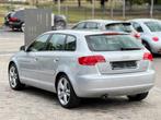 Audi A3 Sportback 1.6i ** 080.000 km ** Airco **, Autos, Argent ou Gris, Airbags, Entreprise, Boîte manuelle