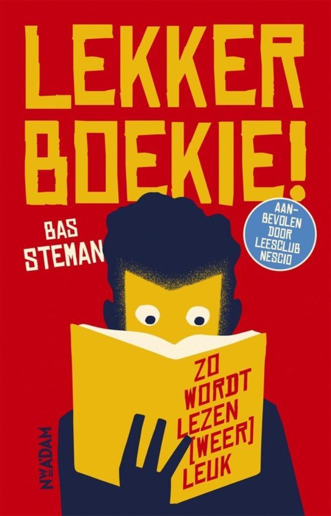 Te Koop Boek LEKKER BOEKIE! Bas Steman, Boeken, Essays, Columns en Interviews, Zo goed als nieuw, Eén auteur, Ophalen of Verzenden
