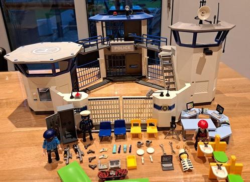 Playmobil Politie met gevangenis 6919 + 9 sets, Kinderen en Baby's, Speelgoed | Playmobil, Zo goed als nieuw, Complete set, Ophalen