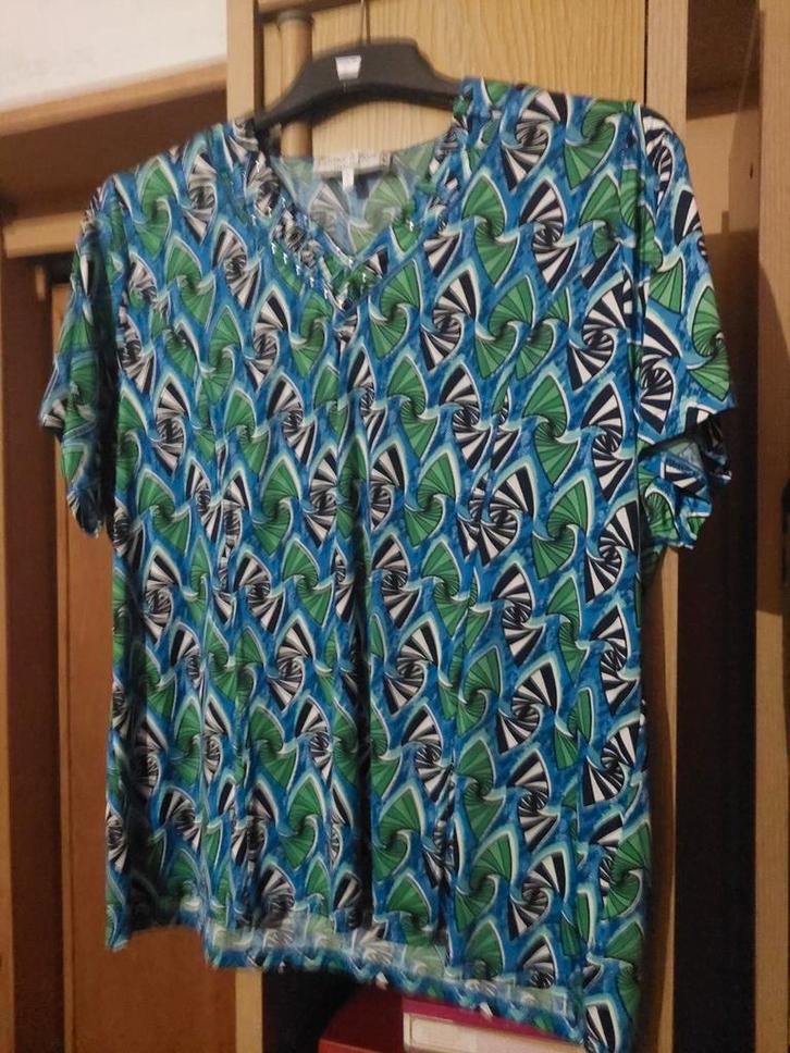 Zonnige damesblouse, Kleding | Dames, Blouses en Tunieken, Zo goed als nieuw, Blauw, Ophalen of Verzenden