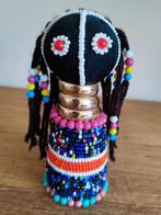 Ndebele Folk Art, handbeaded vruchtbaarheidspoppetje, Antiek en Kunst, Ophalen of Verzenden