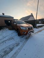 nissan navara tekna full option, Auto's, Nissan, Euro 5, Zwart, Overige kleuren, Leder
