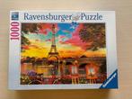 Puzzel Ravensburger - 1000 stuks - Langs de Seine, Ophalen of Verzenden, 500 t/m 1500 stukjes, Nieuw, Legpuzzel
