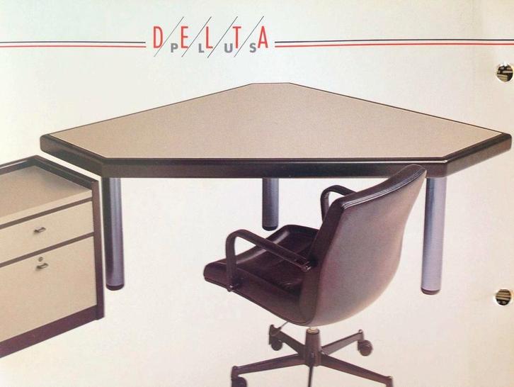 Delta-kantoor door Jean Louis Berthet, Zakelijke goederen, Kantoor en Winkelinrichting | Kantoormeubilair en Inrichting, Bureau