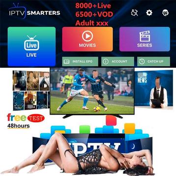 Premium IPTV 12 maanden kanaal België, Frankrijk, Nederland, beschikbaar voor biedingen