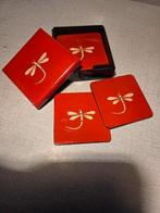 Vintage 70's design parelmoer onderzetters, Antiek en Kunst, Ophalen of Verzenden