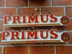 2 stuks lichtreclame Primus, Verzamelen, Ophalen, Gebruikt, Reclamebord