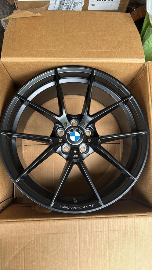 Set BMW M Performance Velgen 19 inch, Satin Black (Replica), Auto-onderdelen, Banden en Velgen, Velg(en), 19 inch, Ophalen
