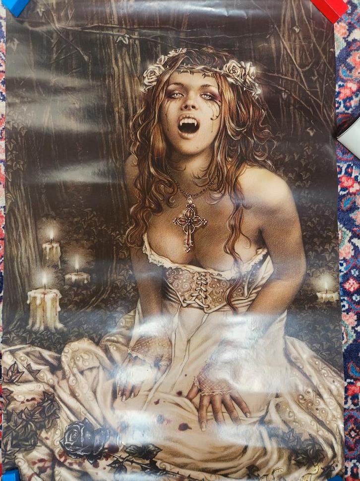 Poster Victoria Frances, Hobby en Vrije tijd, Denksport en Puzzels, Ophalen