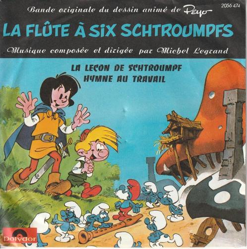 vinyl 7" - Schtroumps (en français), Cd's en Dvd's, Vinyl Singles, Gebruikt, Single, Kinderen en Jeugd, 7 inch, Ophalen of Verzenden