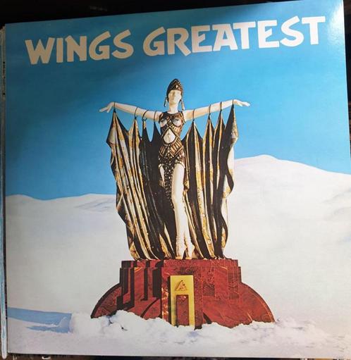vinyl:   WINGS - GREATEST HITS, Cd's en Dvd's, Vinyl | Pop, Zo goed als nieuw, 1980 tot 2000, 12 inch, Ophalen of Verzenden