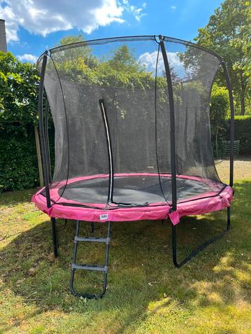 Trampoline Salta met veiligheidsnet en trapje, Kinderen en Baby's, Speelgoed | Buiten | Trampolines, Ophalen, Gebruikt