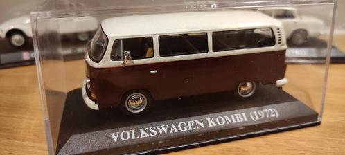 Volkswagen T2 Kombi 1972 1:43 in vitrinedoosje, Hobby en Vrije tijd, Modelauto's | 1:43, Nieuw, Ophalen of Verzenden