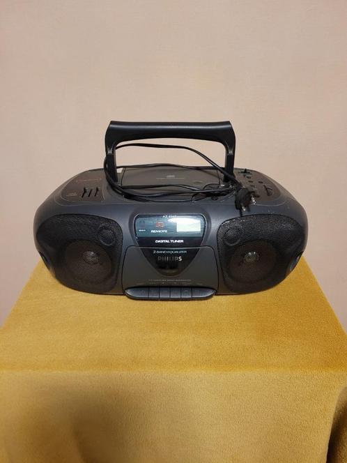 Vintage radio's te koop., TV, Hi-fi & Vidéo, Radios, Utilisé, Radio, Avec lecteur de CD, Enlèvement