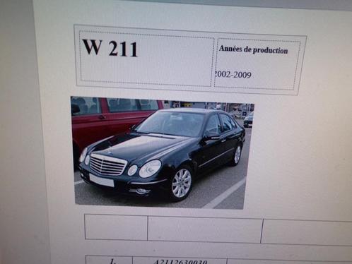 MERCEDES PIECES diverses neuves pour Mercedes de W 211 a, Auto-onderdelen, Motor en Toebehoren, Mercedes-Benz, Nieuw, Ophalen of Verzenden