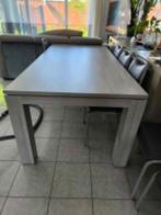 Eettafel 210x100x77, Huis en Inrichting, Tafels | Eettafels, Ophalen, Gebruikt, 200 cm of meer, 50 tot 100 cm