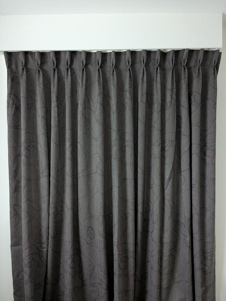 Gevoerde gordijnen, Huis en Inrichting, Stoffering | Gordijnen en Lamellen, Ophalen