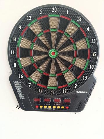 Elektrische darts bord met kabel merk hudora, Enlèvement ou Envoi, Comme neuf