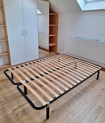 Akkarvik boxspringbed op poten 140x200cm IKEA beschikbaar voor biedingen