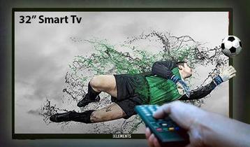 Smart TV's 32, 43, 50, 55, 65 en 75 inch!!!