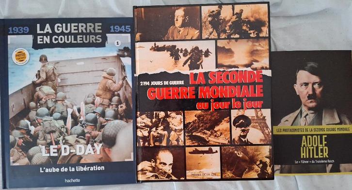 Lot livres sur la seconde guerre mondiale, Collections, Objets militaires | Seconde Guerre mondiale, Enlèvement ou Envoi