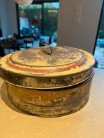 Mooie grote vintage blikken doos, Verzamelen, Ophalen, Gebruikt
