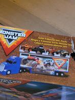 Monster jam truck + 5 monster tucks : 25 euros, Comme neuf, Enlèvement ou Envoi