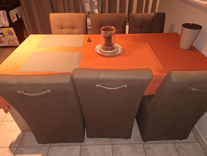 Eettafel, Huis en Inrichting, Complete eetkamers, Ophalen