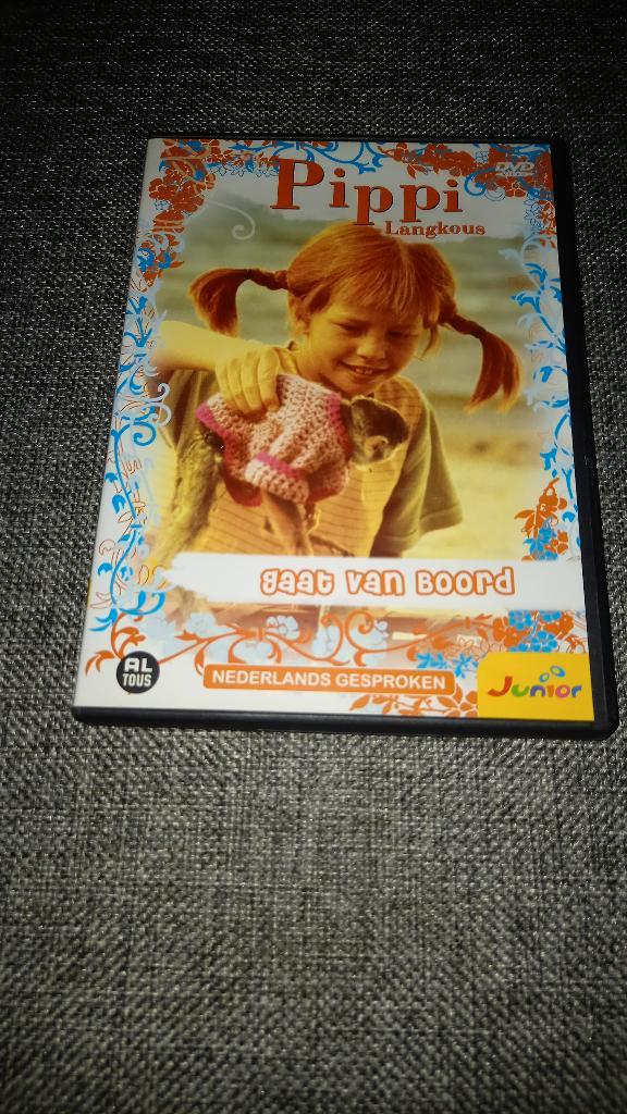 DVD Pippi Langkous, Cd's en Dvd's, Dvd's | Kinderen en Jeugd, Gebruikt, Ophalen of Verzenden