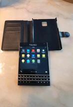 Goede werkend BlackBerry passport Black edition met telegram, Telecommunicatie, Mobiele telefoons | Hoesjes en Screenprotectors | Blackberry