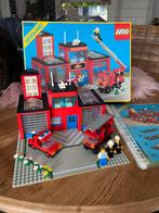 Lego 6385 brandweer kazerne 1985, Ensemble complet, Utilisé, Enlèvement ou Envoi