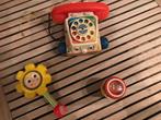 vintage Fisher Price telefoon jaren '70 + 2 rammelaars, Kinderen en Baby's, Speelgoed | Fisher-Price, Speelset, Met geluid, Ophalen