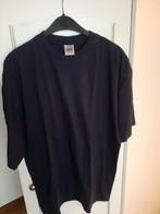 T-shirt américain bleu foncé - XL - qualité douce, Enlèvement ou Envoi, Comme neuf, Taille 56/58 (XL), Bleu