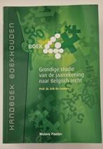 Handboek boekhouden (boek 4) Grondige studie van de jaarreke, Ophalen of Verzenden, Zo goed als nieuw