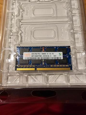 Hynix ram 2gb pc3 10600s, zoals op foto