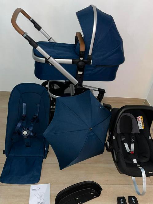 Joolz Day + kinderwagen Petrol Blauw 3-in-1 Compleet Set, Kinderen en Baby's, Buggy's, Ophalen