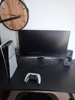 Ps5 slim controler .aoc scherm. speakers, Computers en Software, Monitoren, Ophalen of Verzenden, Zo goed als nieuw