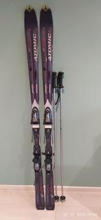 Ski's met stokken, Sport en Fitness, Ophalen, Zo goed als nieuw, Carve, Atomic