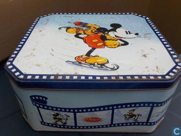 Mickey Mouse - Schaatsend (Delacre), Enlèvement ou Envoi, Comme neuf, Biscuits