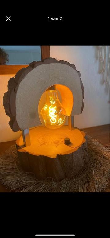 Sfeerlamp, Enlèvement, Neuf, Bois, Moins de 50 cm