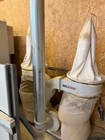 Holztech stofazuiging 2 zakken beschikbaar voor biedingen