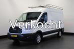 Ford Transit 2.0 TDCI L2H2 EURO 6 - Airco - Cruise -  PDC -, Auto's, Bestelwagens en Lichte vracht, 177 g/km, Wit, Ford, Parkeersensor