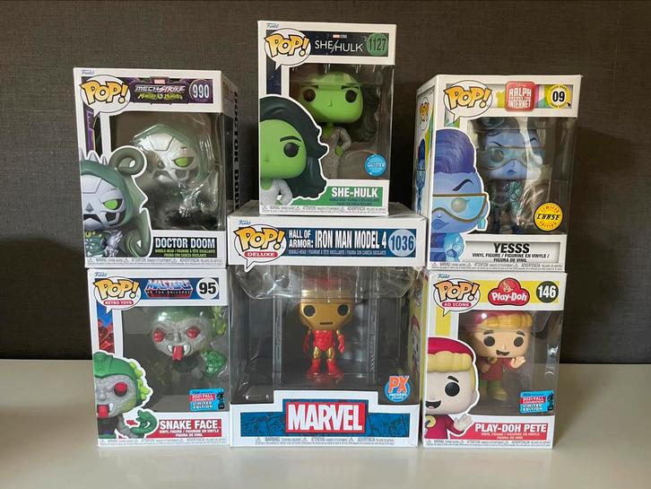 Funko pop’s ( ruilen mogelijk tegen pokemon ), Verzamelen, Poppetjes en Figuurtjes, Nieuw, Ophalen of Verzenden