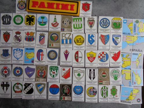 PANINI VOETBAL STICKERS FOOTBALL CLUBS    ANNO 1975 61X   VE, Hobby en Vrije tijd, Stickers en Plaatjes, Zo goed als nieuw, Verzenden